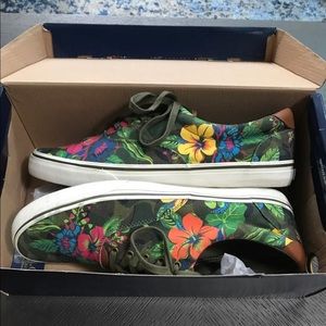 Ralph Lauren Polo Thornton III Floral Camo Sneaker